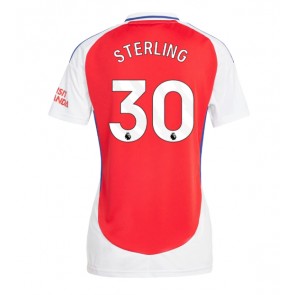 Arsenal Raheem Sterling #30 Domaci Dres za Ženska 2024-25 Kratak Rukavima